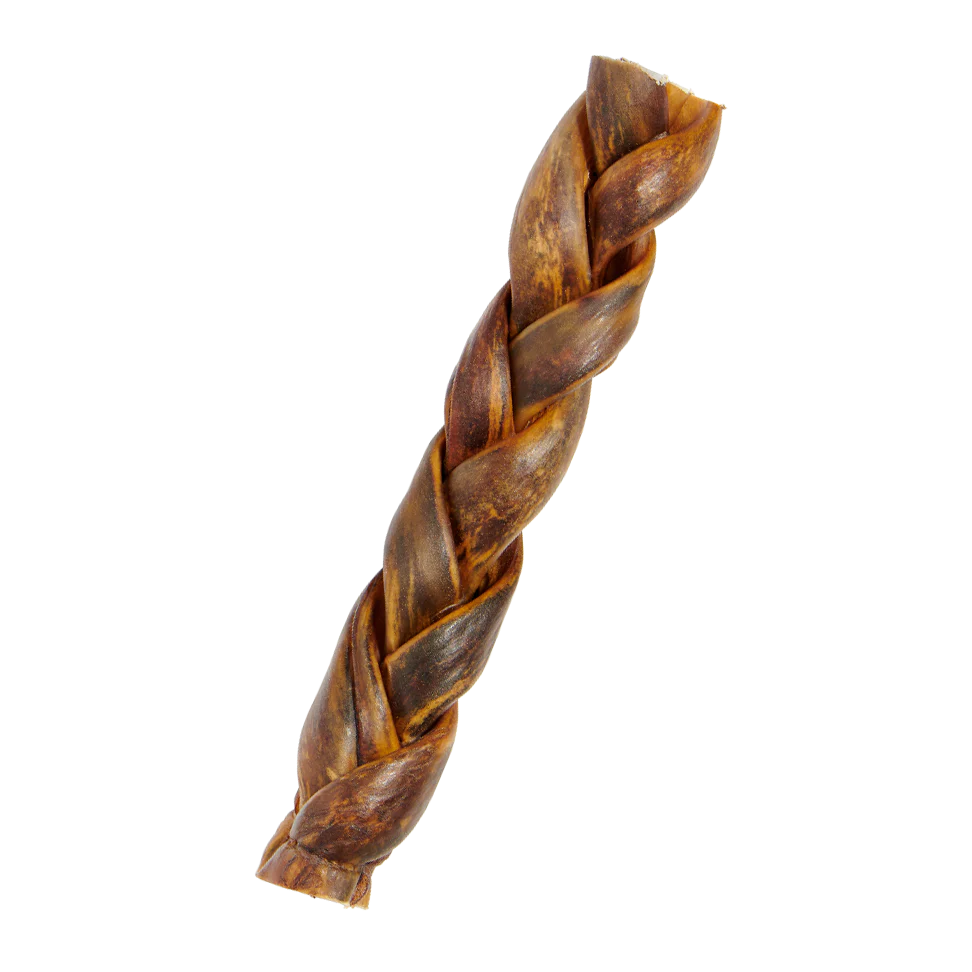 Braided Chewin' Collagen Dog Chew Beef Bully Stick - Image 5