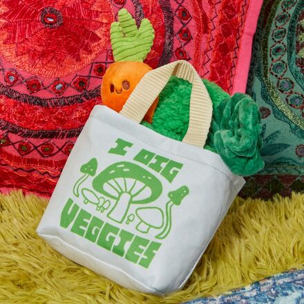 Dig These Veggies Plush Tug + Enrichment Dog Toy - Image 2