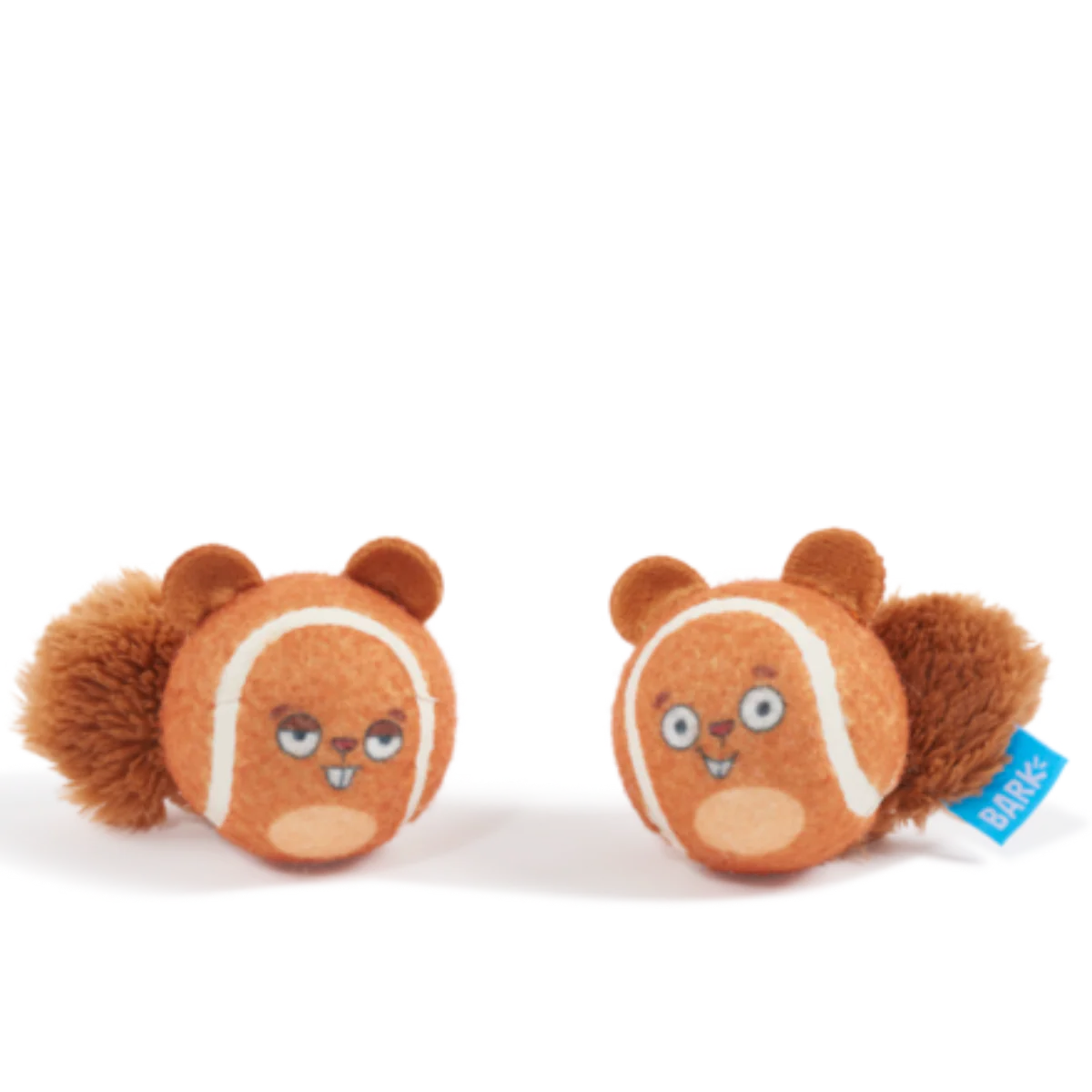 Double Trouble Squirrel Balls Fetch Dog Toy
