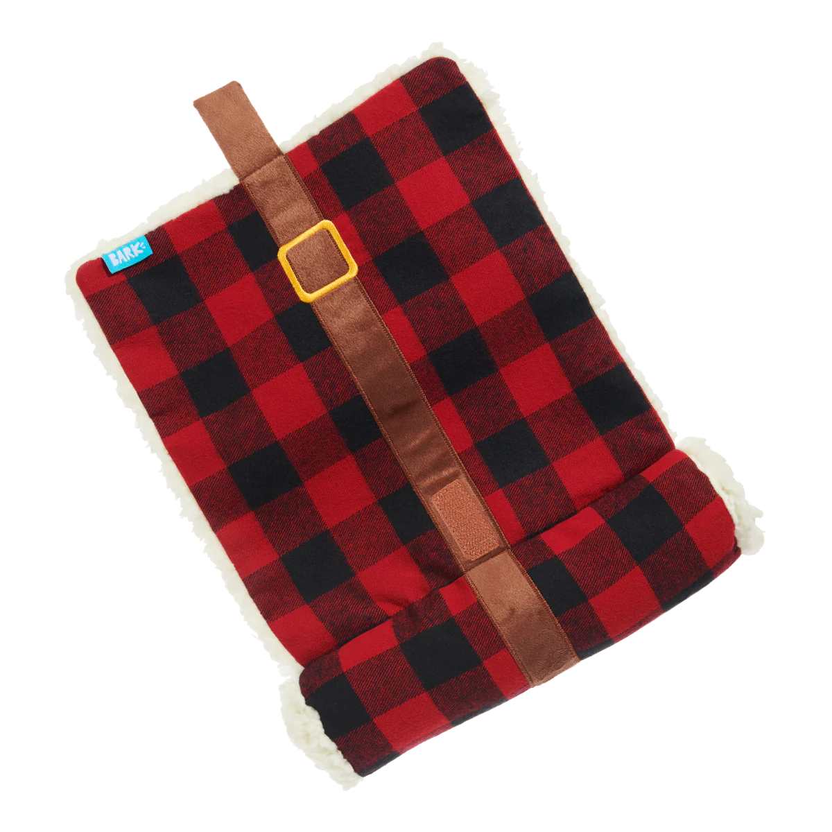 Plaid Party Plush Dog Toy & Treat Holiday Gift Box - Image 7