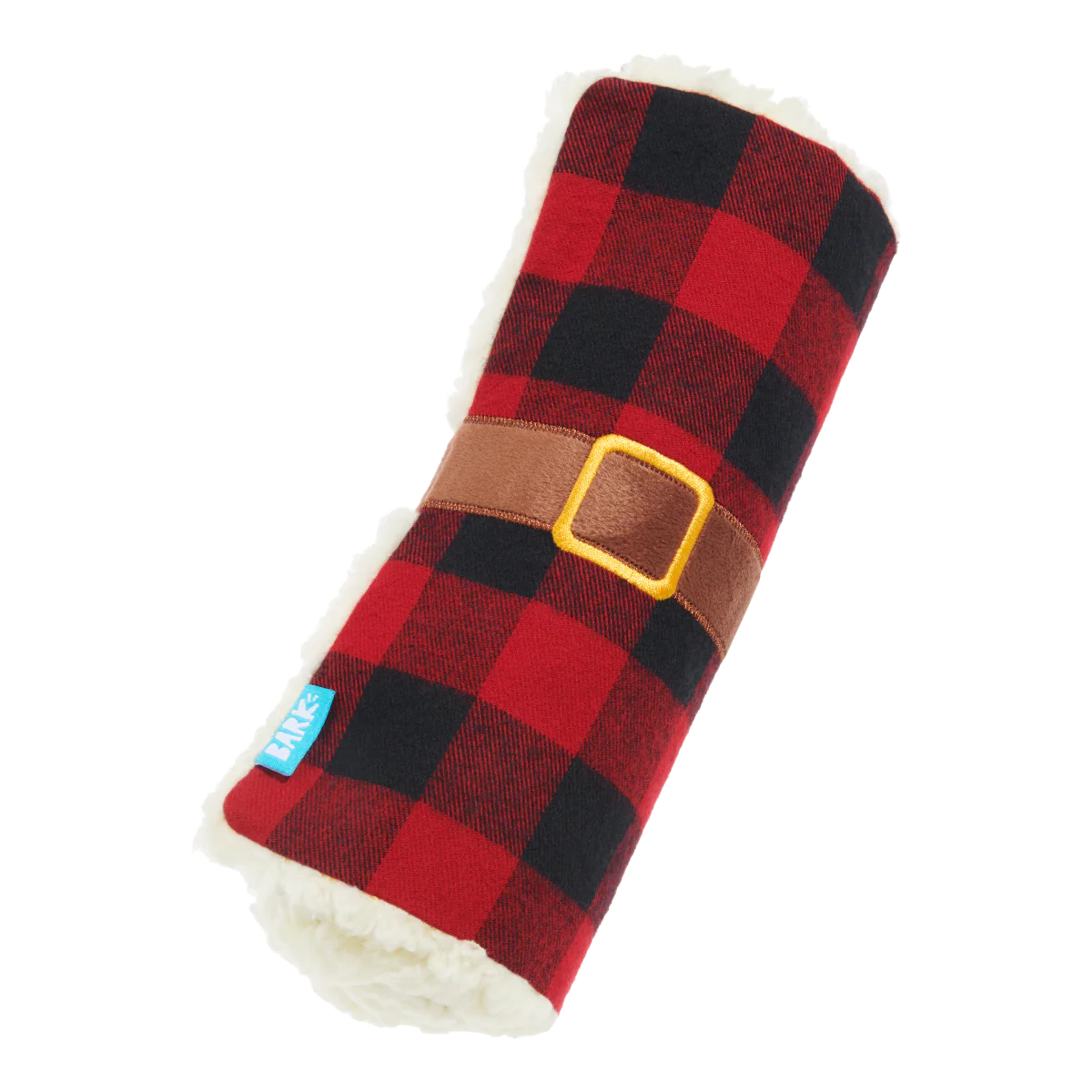 Plaid Party Plush Dog Toy & Treat Holiday Gift Box - Image 9