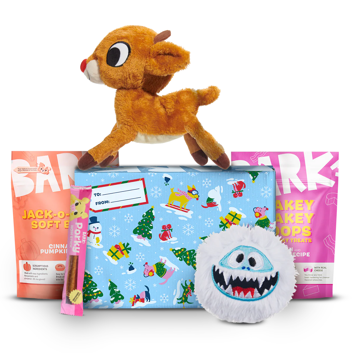 Rudolph® Holiday Gift BarkBox
